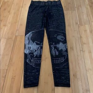 Terez skull leggings